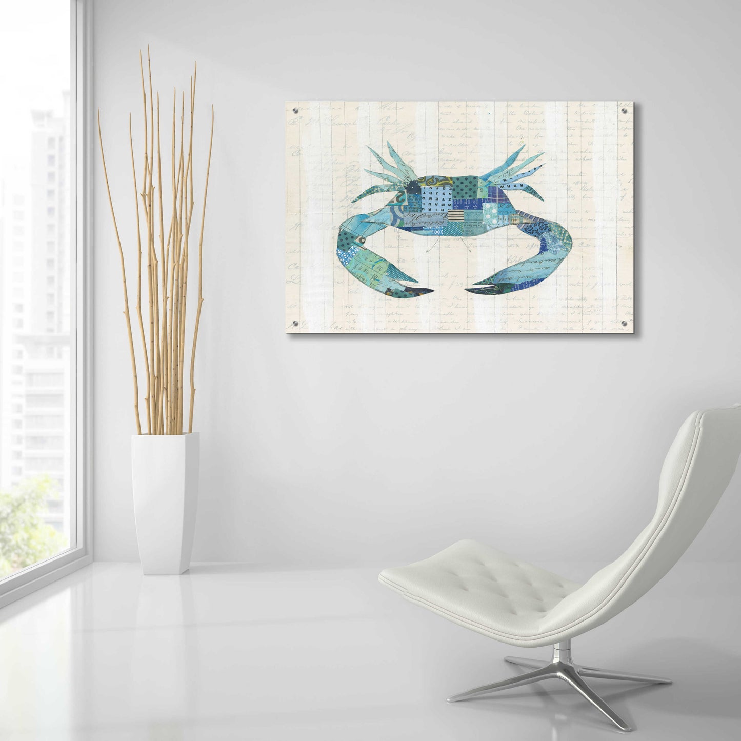 Epic Art 'In the Ocean II' by Courtney Prahl, Acrylic Glass Wall Art,36x24