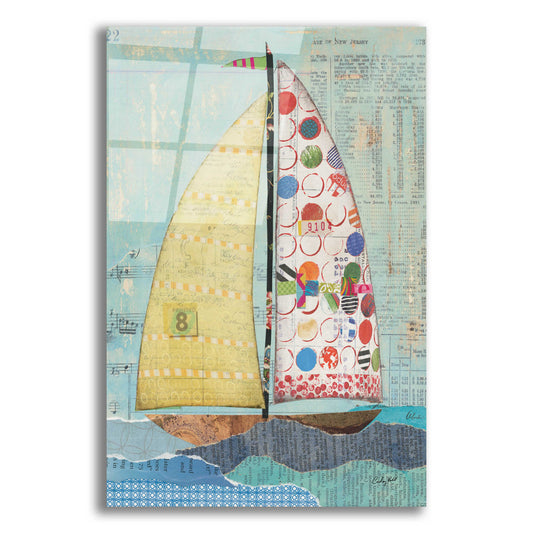 Epic Art 'At the Regatta I Sail' by Courtney Prahl, Acrylic Glass Wall Art