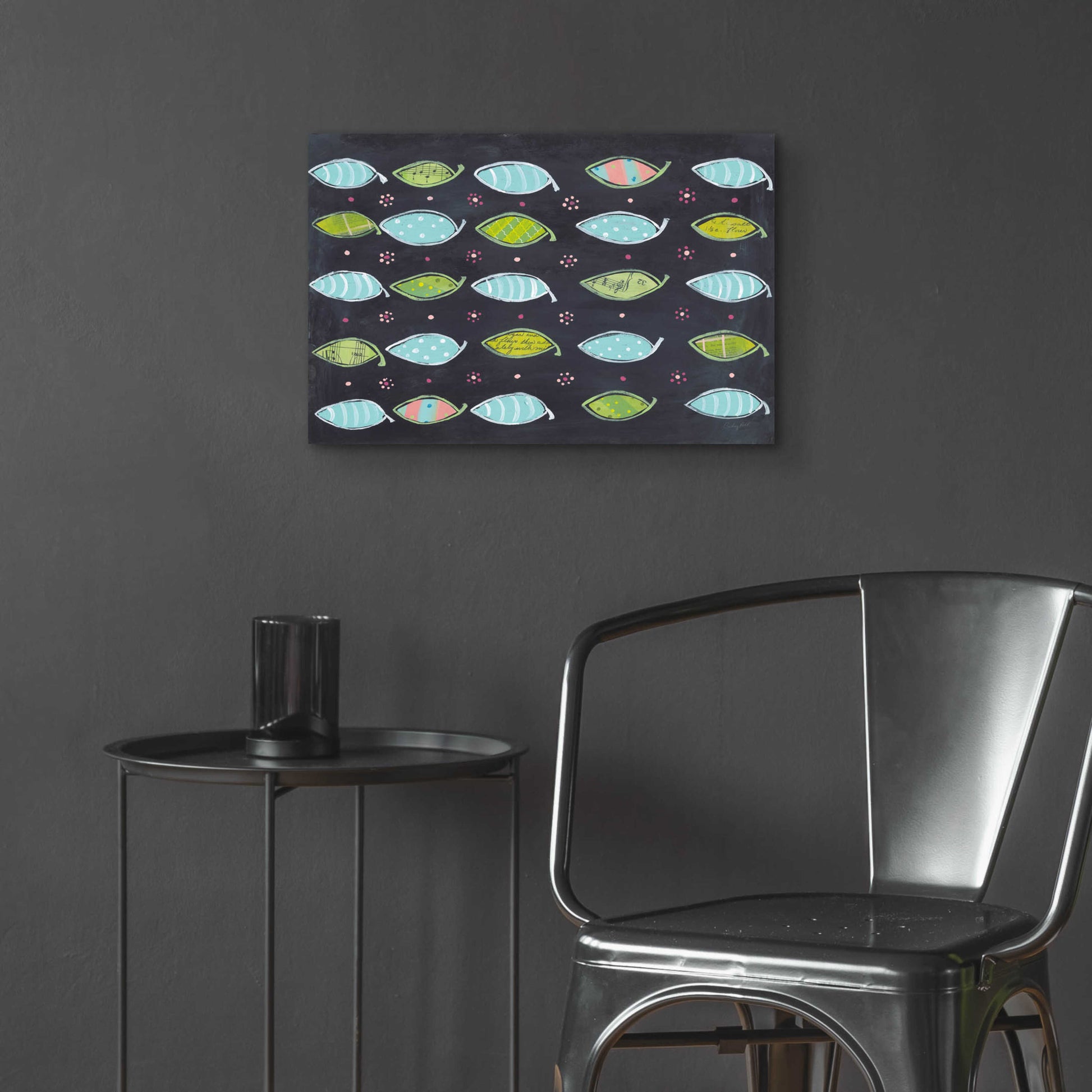 Epic Art 'Looks Like Fish' by Courtney Prahl, Acrylic Glass Wall Art,24x16