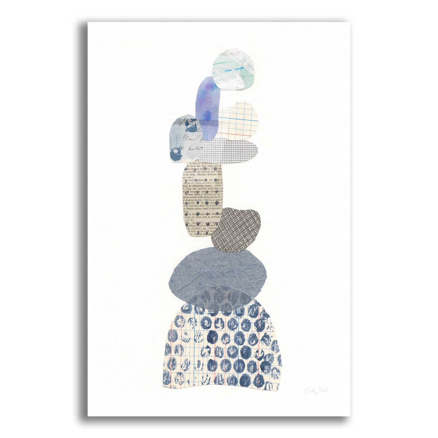 Epic Art 'Whimsy I' by Courtney Prahl, Acrylic Glass Wall Art