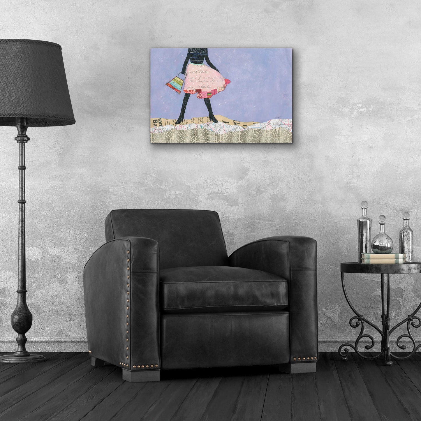 Epic Art 'Flirty Skirts III' by Courtney Prahl, Acrylic Glass Wall Art,24x16