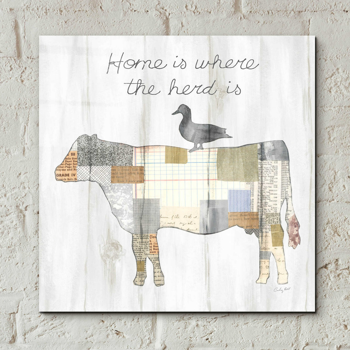 Epic Art 'Farm Family VI' by Courtney Prahl, Acrylic Glass Wall Art,12x12