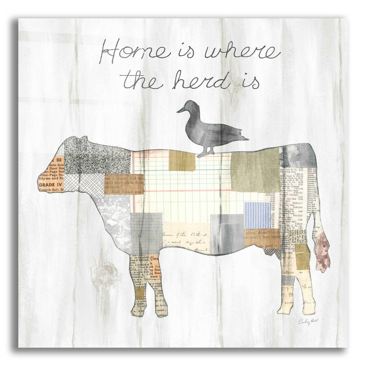 Epic Art 'Farm Family VI' by Courtney Prahl, Acrylic Glass Wall Art