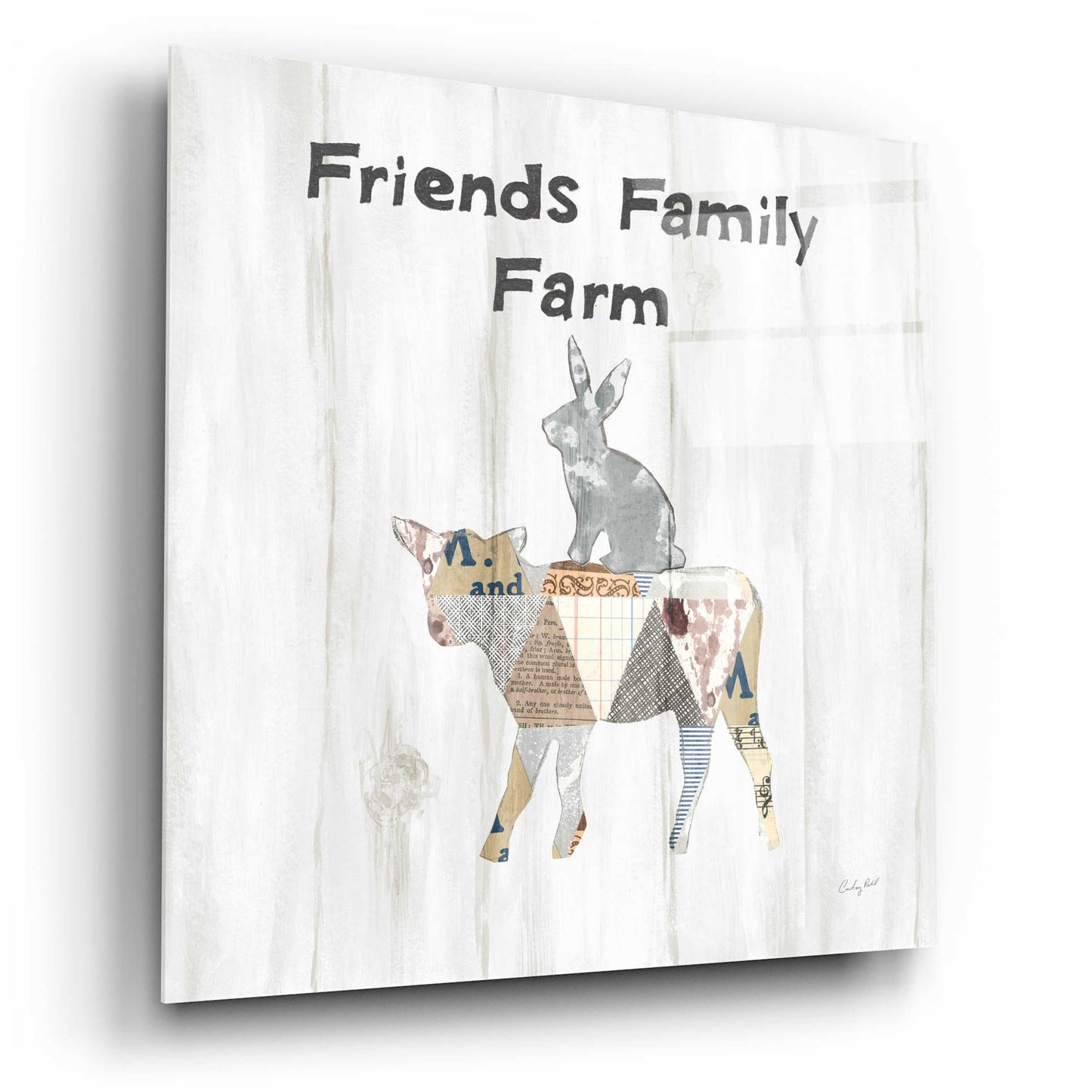 Epic Art 'Farm Family VIII' by Courtney Prahl, Acrylic Glass Wall Art,12x12