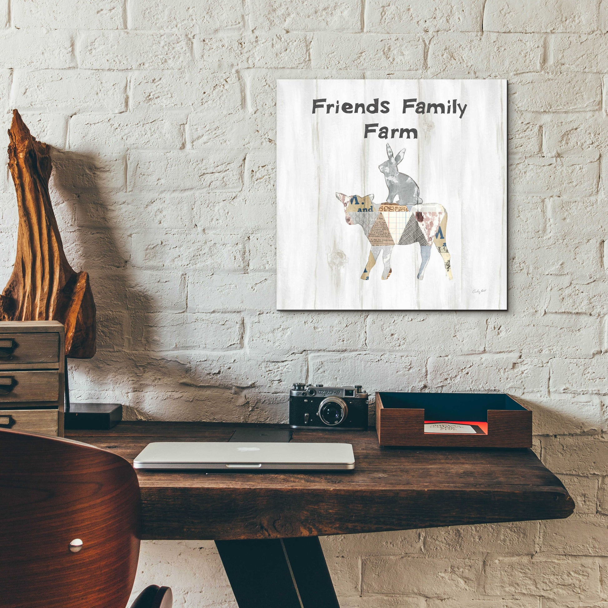 Epic Art 'Farm Family VIII' by Courtney Prahl, Acrylic Glass Wall Art,12x12