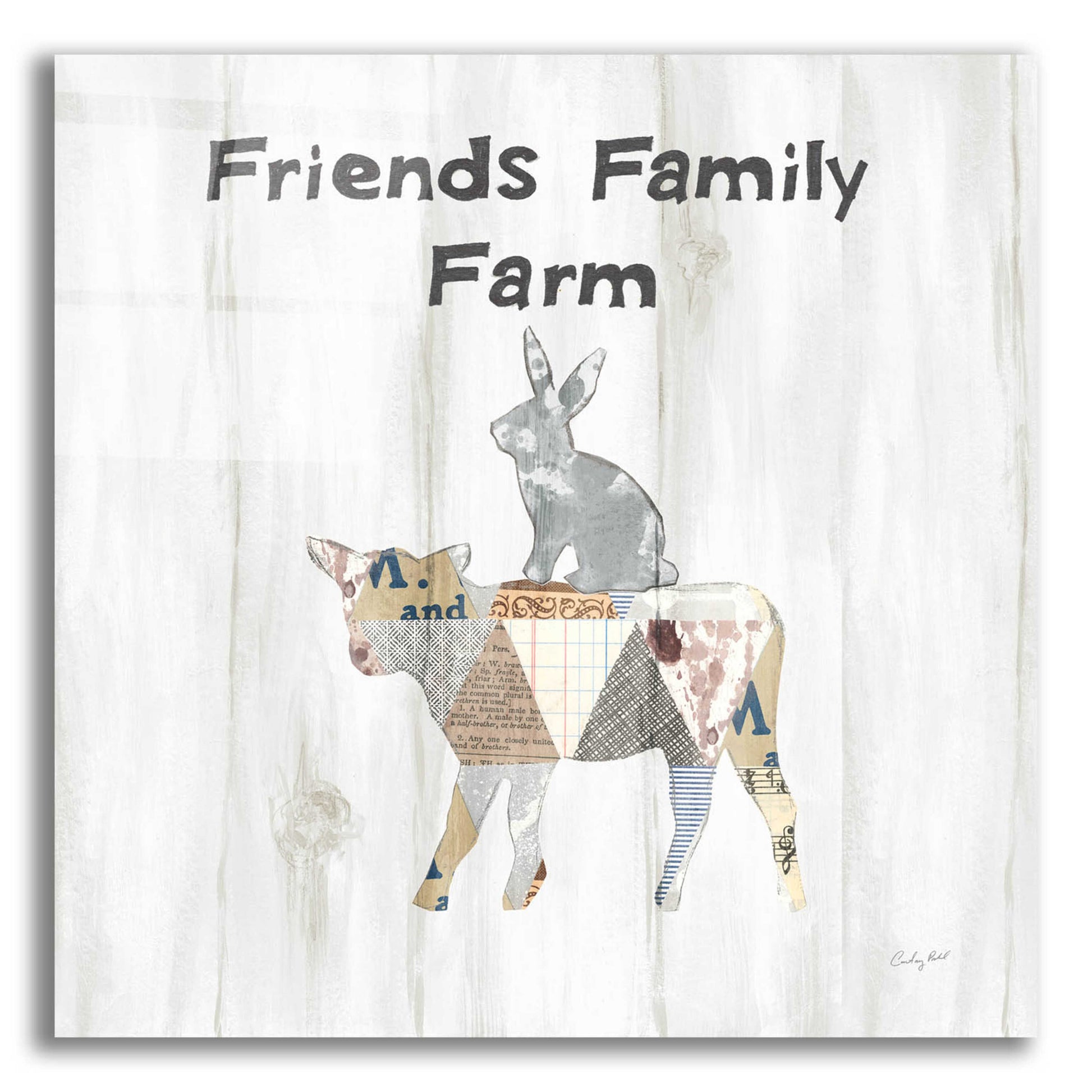 Epic Art 'Farm Family VIII' by Courtney Prahl, Acrylic Glass Wall Art,12x12