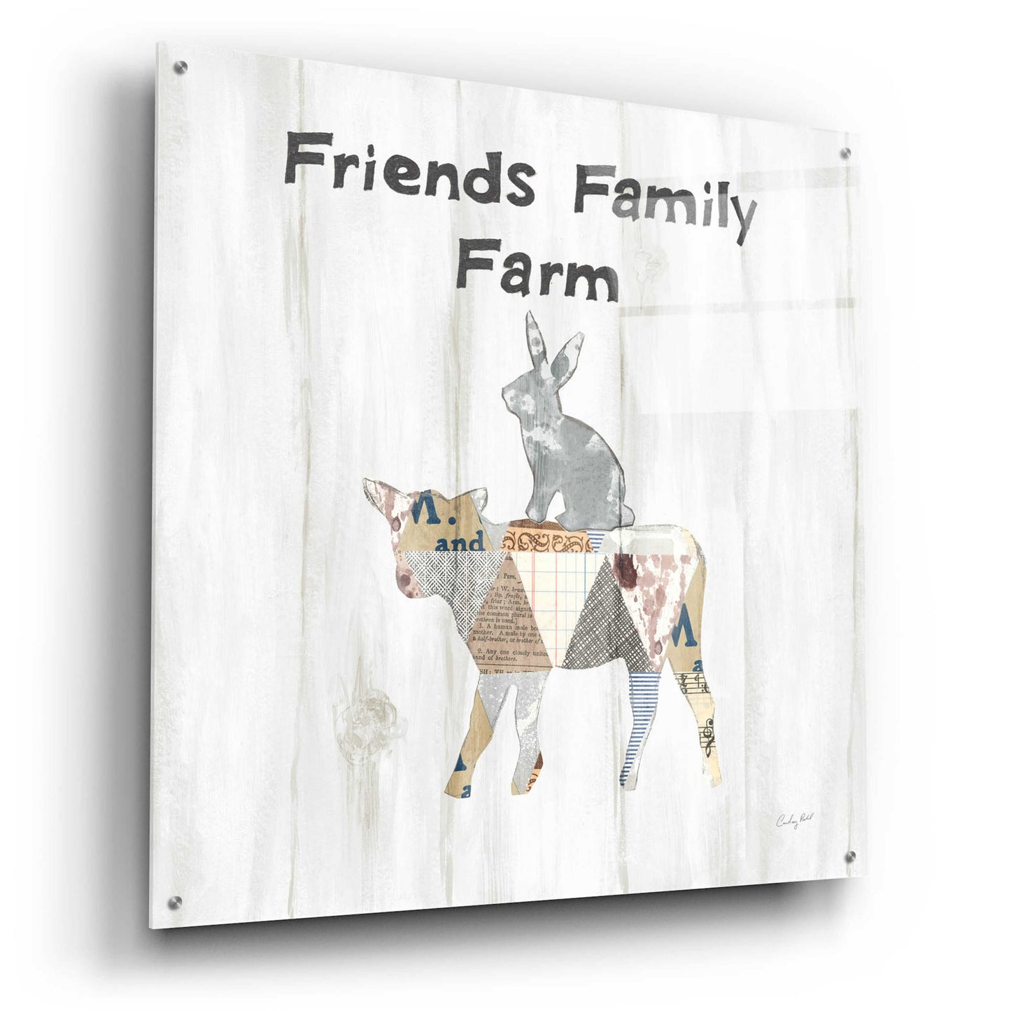 Epic Art 'Farm Family VIII' by Courtney Prahl, Acrylic Glass Wall Art,36x36