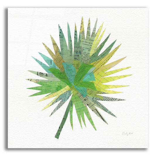 Epic Art 'Tropical Fun Palms IIII' by Courtney Prahl, Acrylic Glass Wall Art