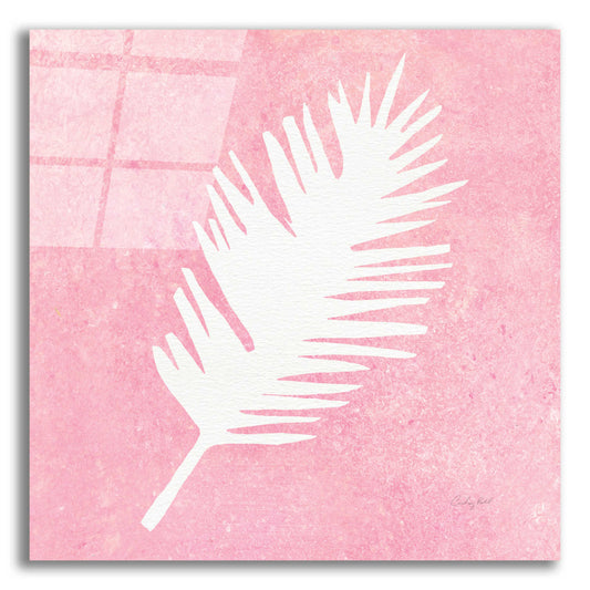 Epic Art 'Tropical Fun Palms Silhouette I' by Courtney Prahl, Acrylic Glass Wall Art