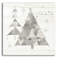 Epic Art 'Christmas Patchwork IV Neutral' by Courtney Prahl, Acrylic Glass Wall Art