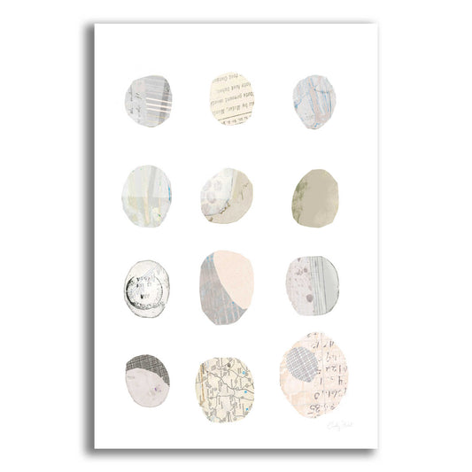 Epic Art 'Geometric Collage III Neutral by Courtney Prahl, Acrylic Glass Wall Art