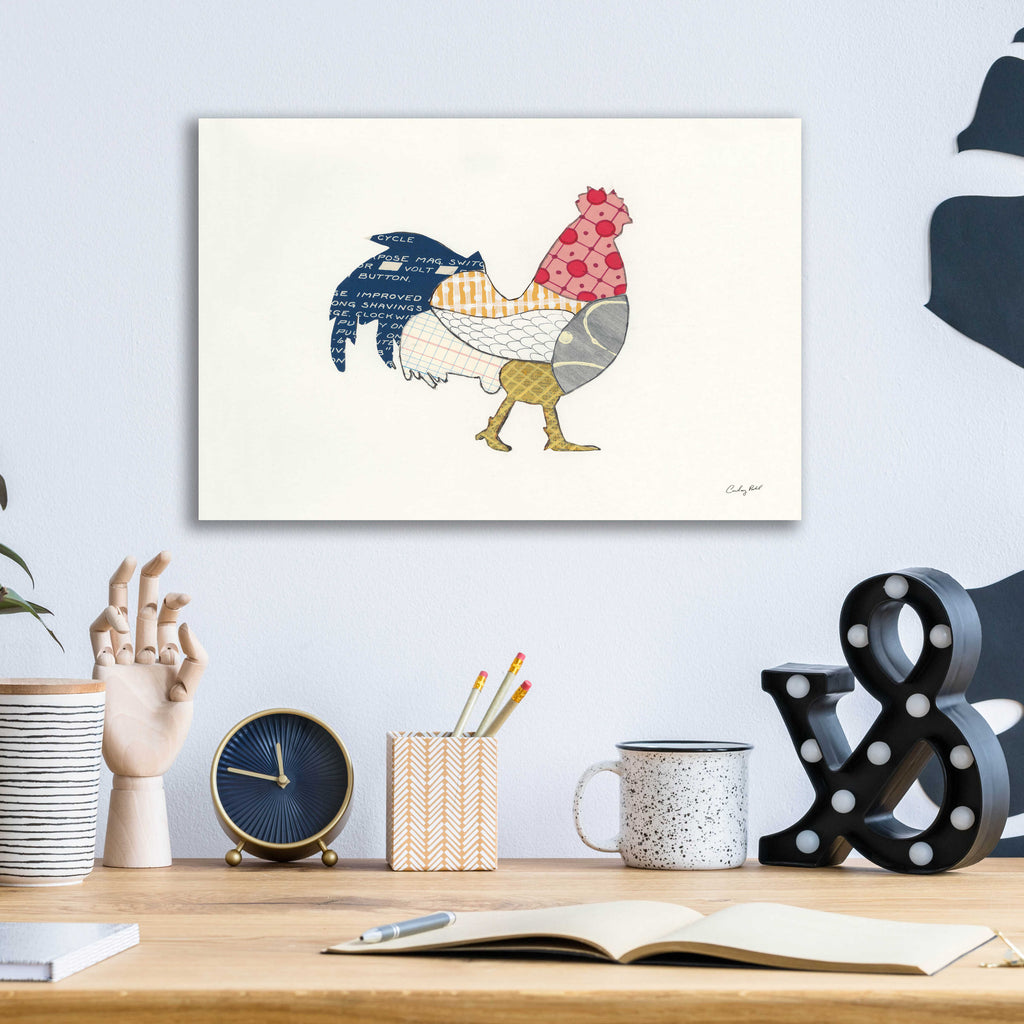 Epic Art 'From the Butcher I by Courtney Prahl, Acrylic Glass Wall Art,16x12