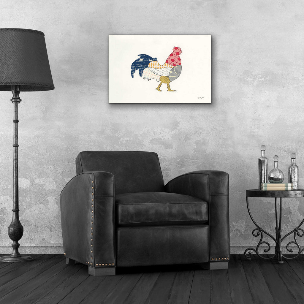 Epic Art 'From the Butcher I by Courtney Prahl, Acrylic Glass Wall Art,24x16