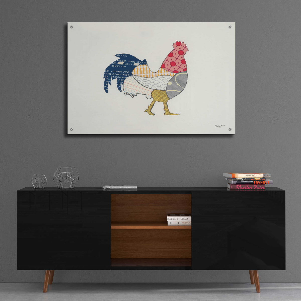 Epic Art 'From the Butcher I by Courtney Prahl, Acrylic Glass Wall Art,36x24