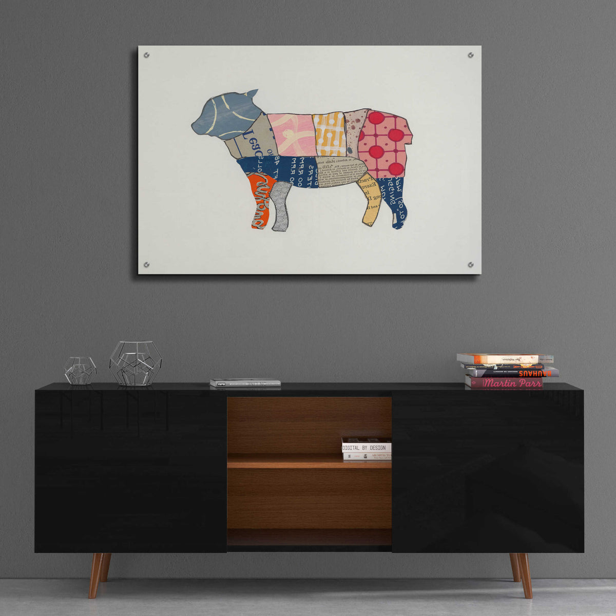 Epic Art 'From the Butcher IV by Courtney Prahl, Acrylic Glass Wall Art,36x24