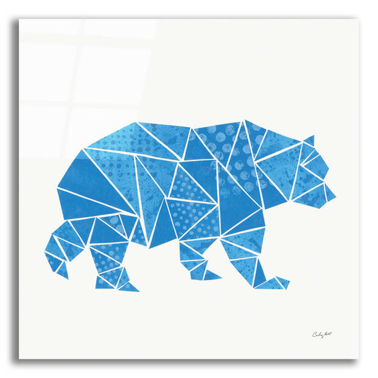 Epic Art 'Geometric Animal I by Courtney Prahl, Acrylic Glass Wall Art