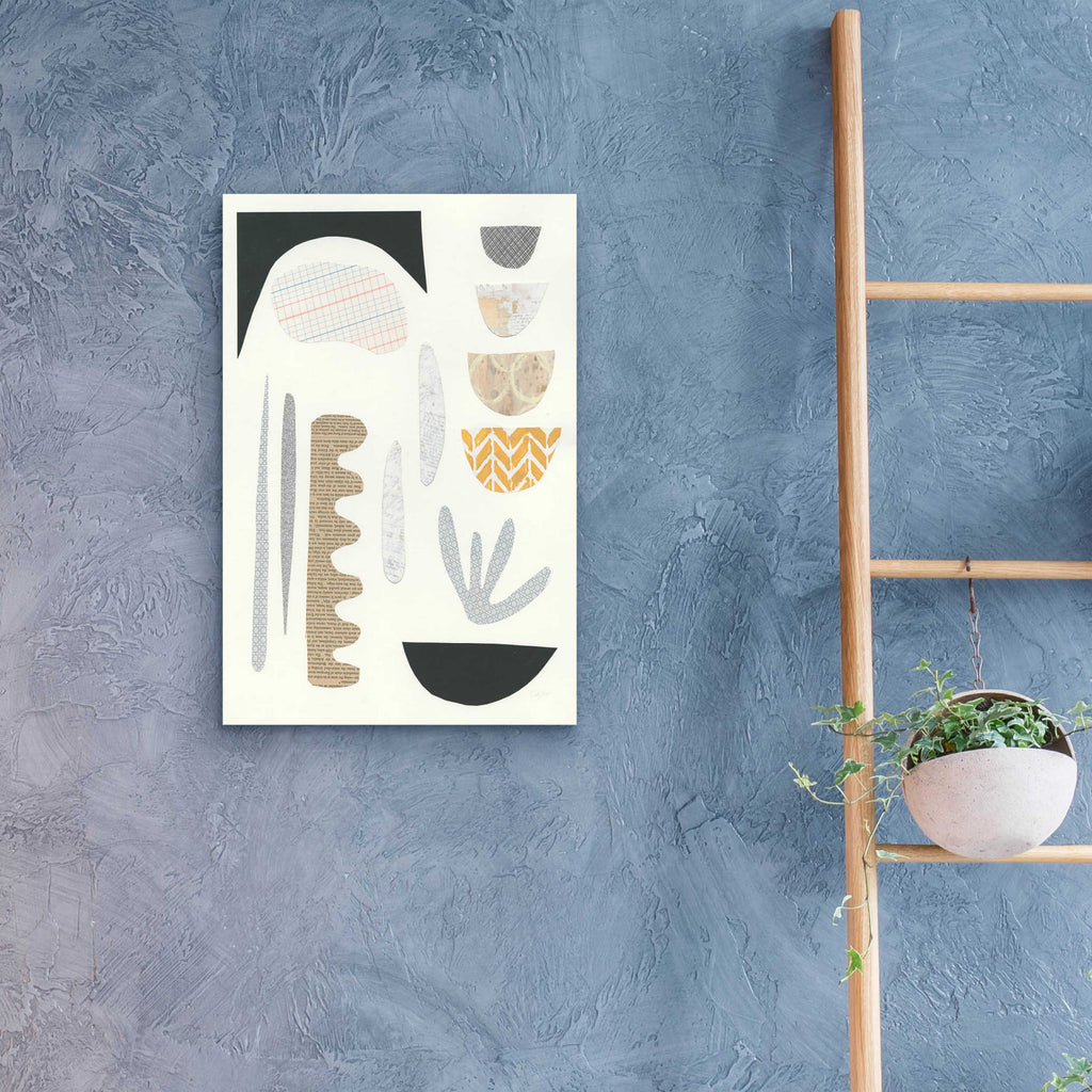 Epic Art 'Mixed Shapes IV by Courtney Prahl, Acrylic Glass Wall Art,16x24