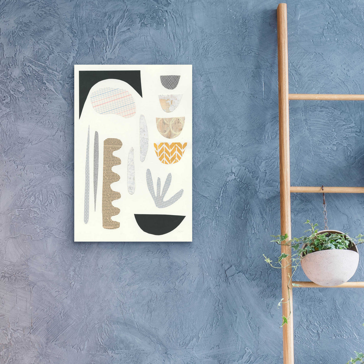 Epic Art 'Mixed Shapes IV by Courtney Prahl, Acrylic Glass Wall Art,16x24