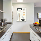 Epic Art 'Mixed Shapes IV by Courtney Prahl, Acrylic Glass Wall Art,24x36