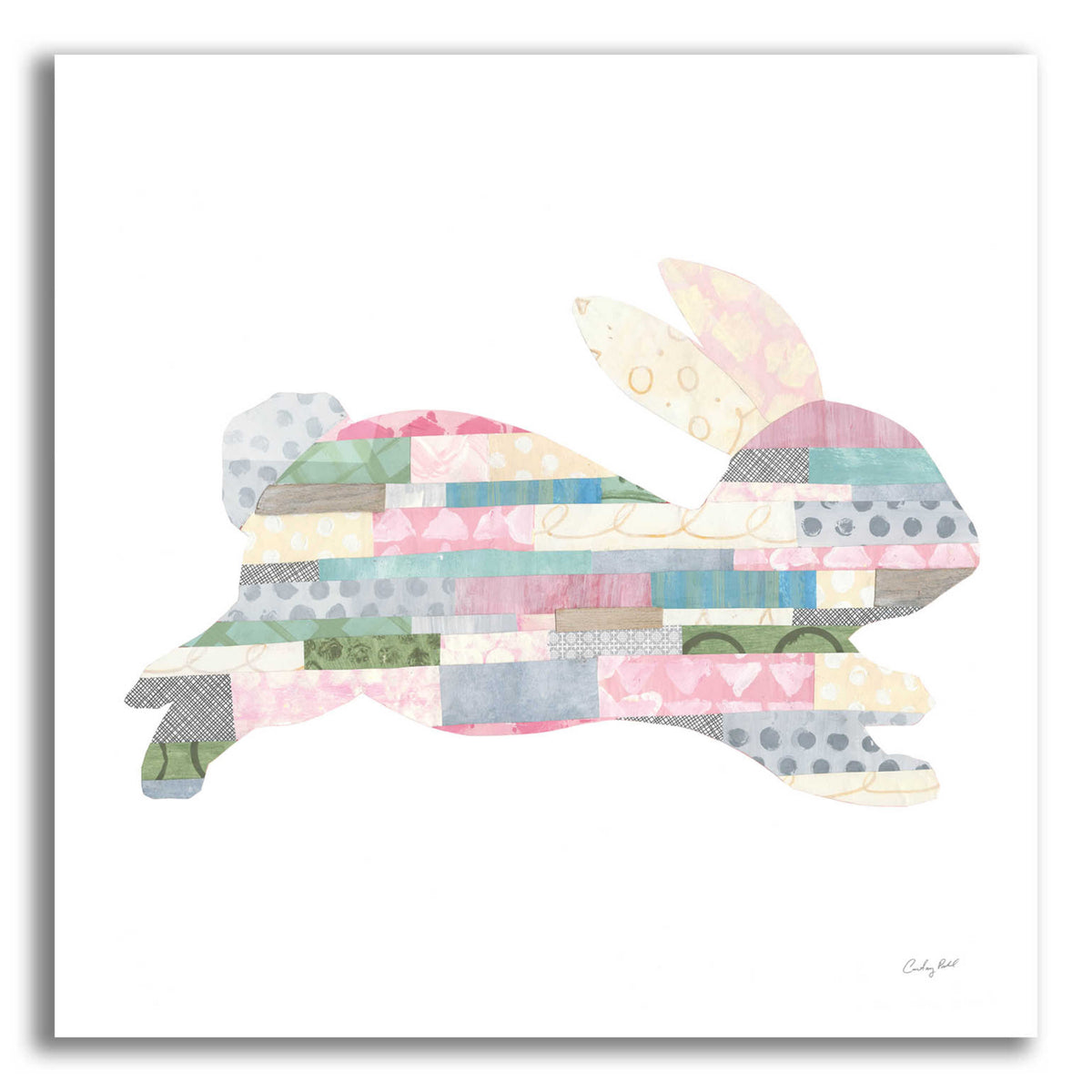 Epic Art 'Spring into Easter I by Courtney Prahl, Acrylic Glass Wall Art