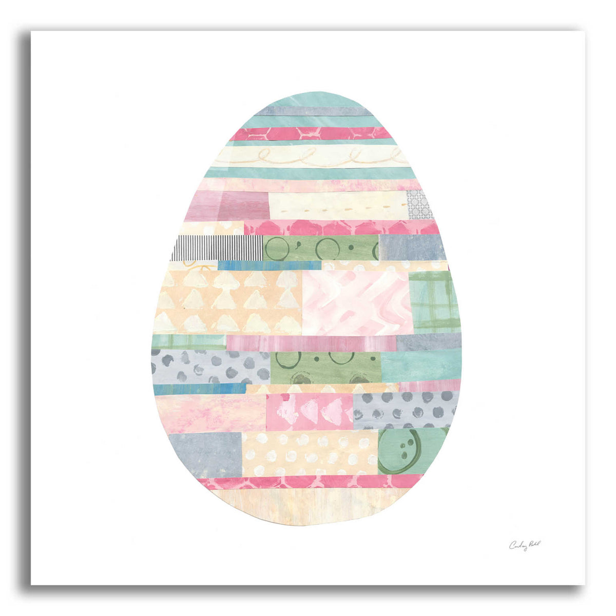 Epic Art 'Spring into Easter II by Courtney Prahl, Acrylic Glass Wall Art