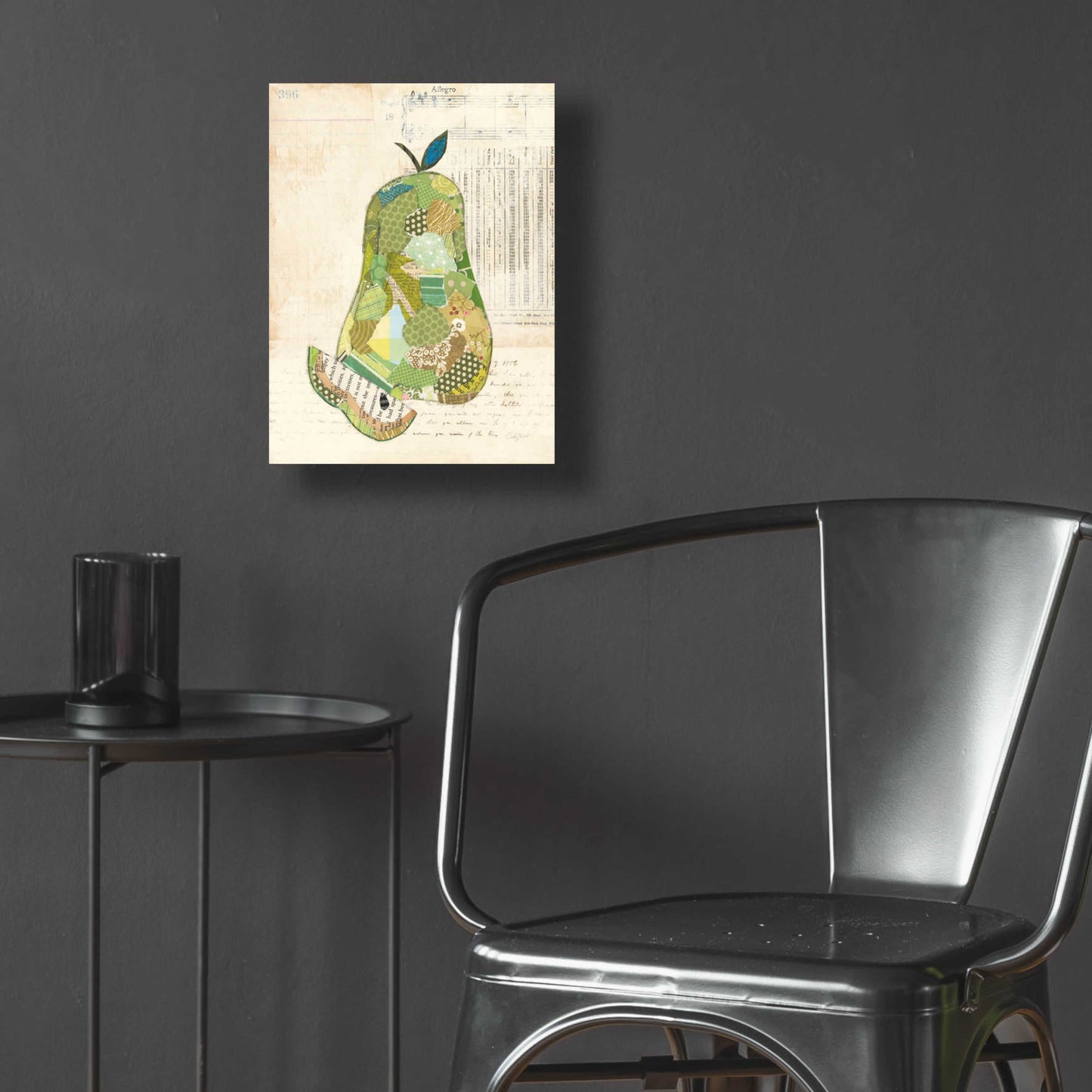 Epic Art 'Pear by Courtney Prahl, Acrylic Glass Wall Art,12x16