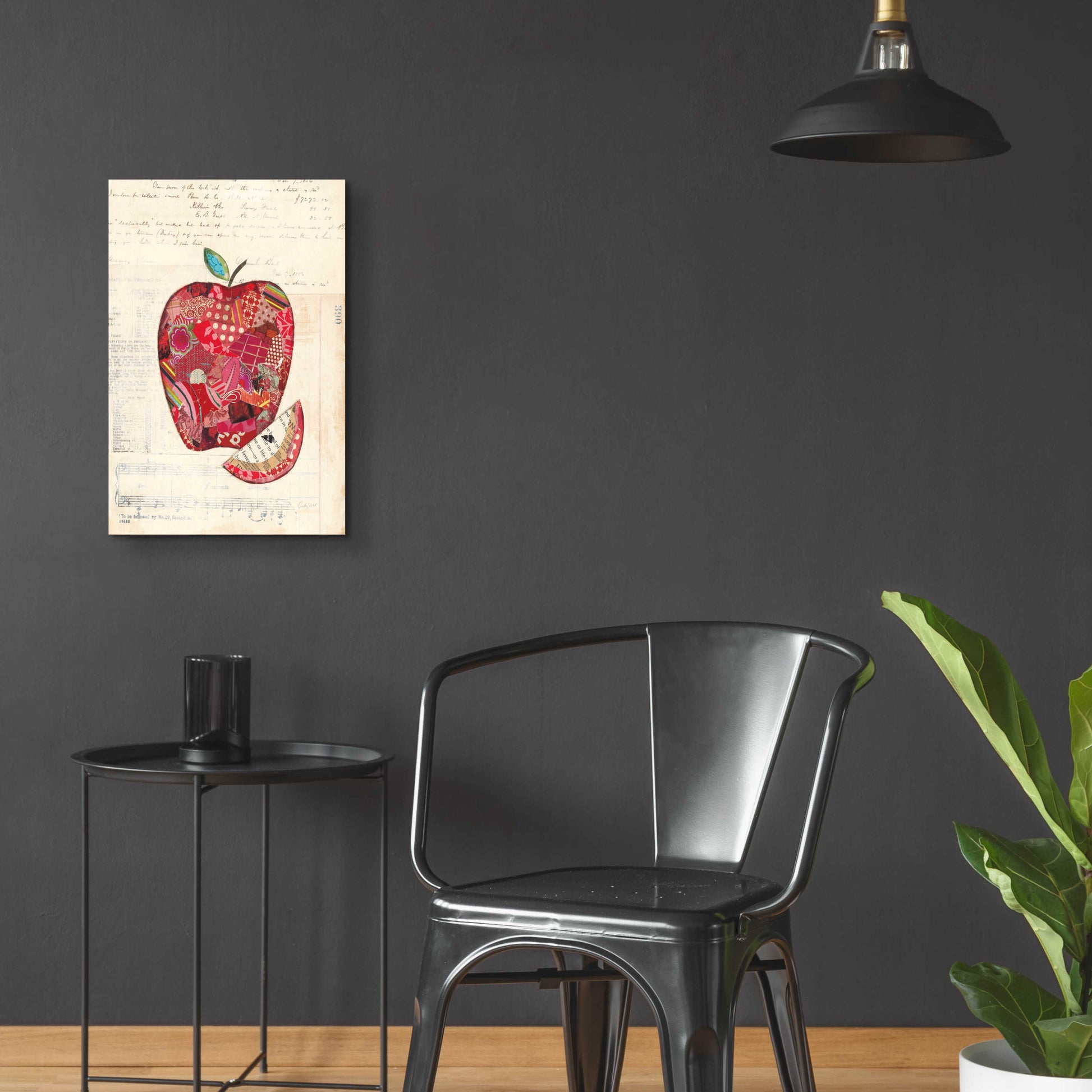 Epic Art 'Apple by Courtney Prahl, Acrylic Glass Wall Art,16x24