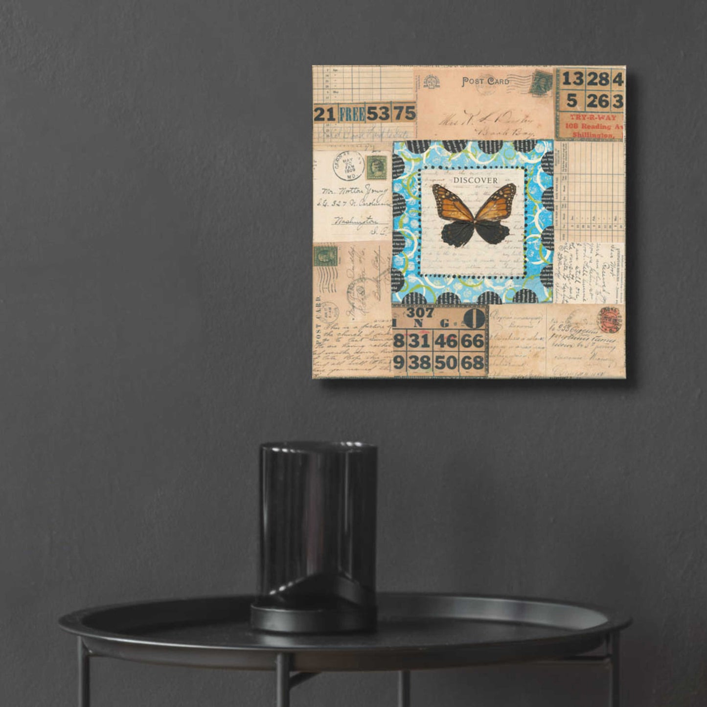 Epic Art 'Discover Butterfly by Courtney Prahl, Acrylic Glass Wall Art,12x12