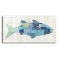 Epic Art 'In the Ocean III Blue Crop by Courtney Prahl, Acrylic Glass Wall Art