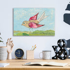 Epic Art 'Flutter II by Courtney Prahl, Acrylic Glass Wall Art,16x12
