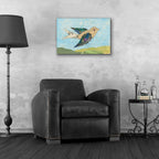 Epic Art 'Flutter I by Courtney Prahl, Acrylic Glass Wall Art,24x16