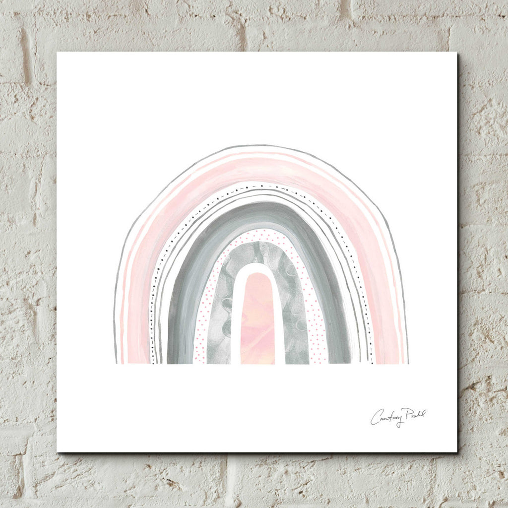 Epic Art 'Boho Rainbow VII by Courtney Prahl, Acrylic Glass Wall Art,12x12