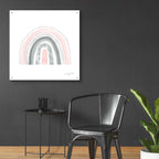 Epic Art 'Boho Rainbow VII by Courtney Prahl, Acrylic Glass Wall Art,36x36