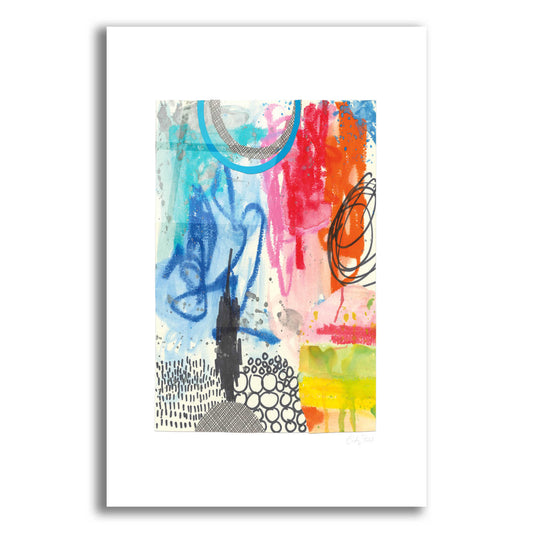 Epic Art 'Color Storm I by Courtney Prahl, Acrylic Glass Wall Art