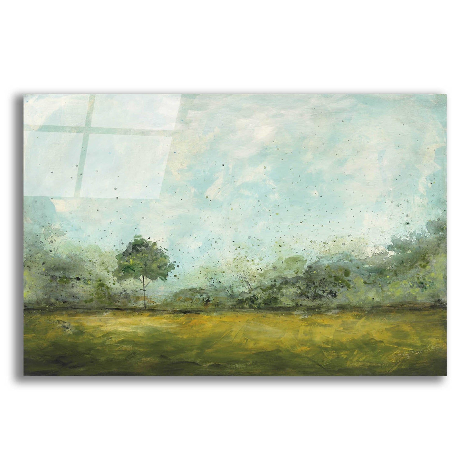 Epic Art 'Spring Walk by Courtney Prahl, Acrylic Glass Wall Art,16x12