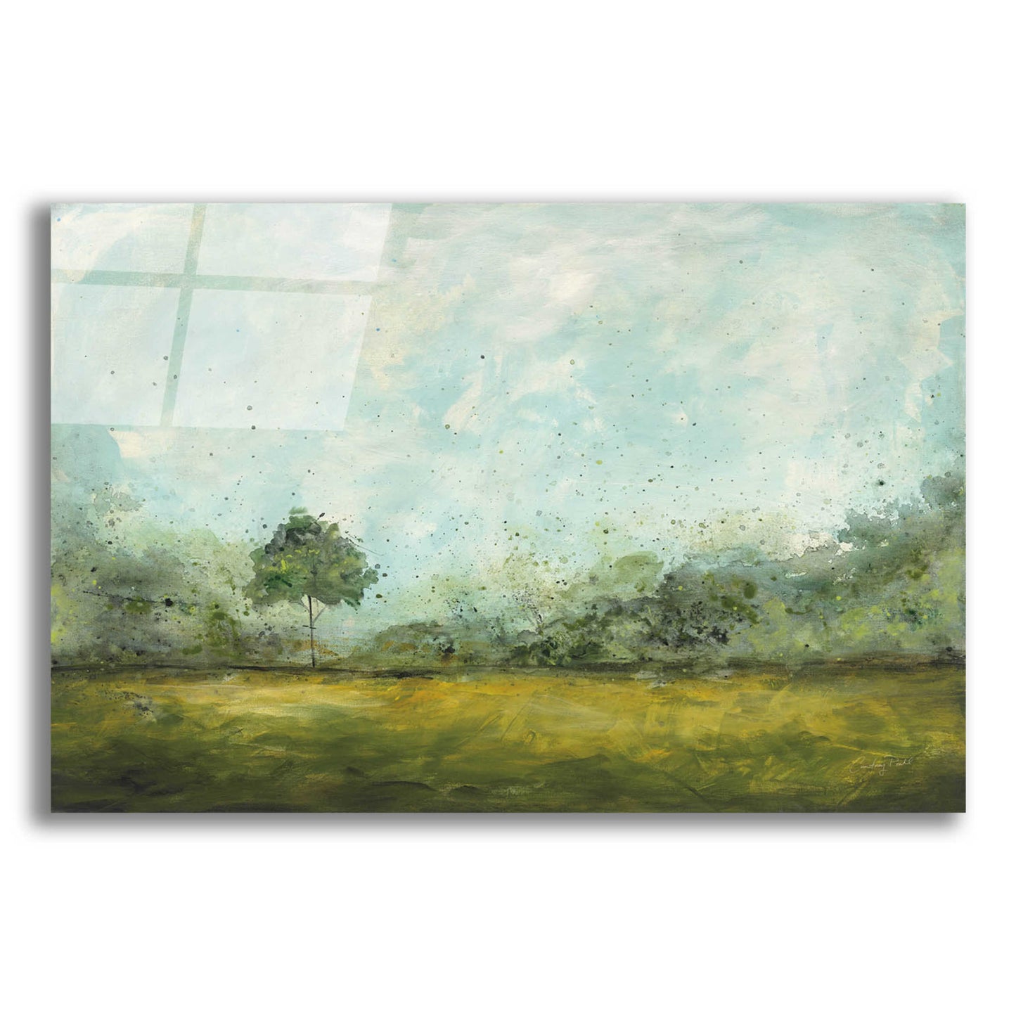 Epic Art 'Spring Walk by Courtney Prahl, Acrylic Glass Wall Art,24x16