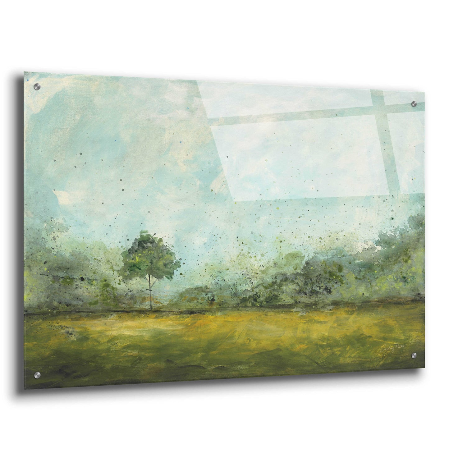 Epic Art 'Spring Walk by Courtney Prahl, Acrylic Glass Wall Art,36x24