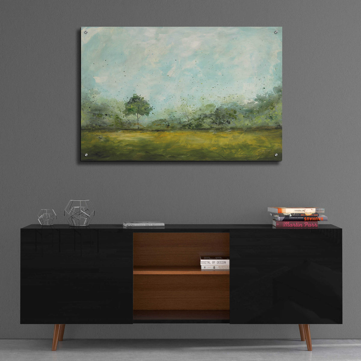 Epic Art 'Spring Walk by Courtney Prahl, Acrylic Glass Wall Art,36x24