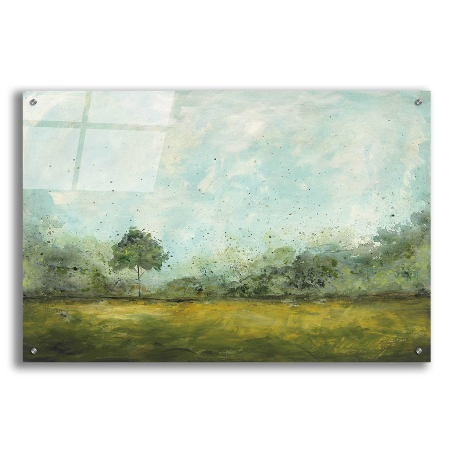 Epic Art 'Spring Walk by Courtney Prahl, Acrylic Glass Wall Art,36x24