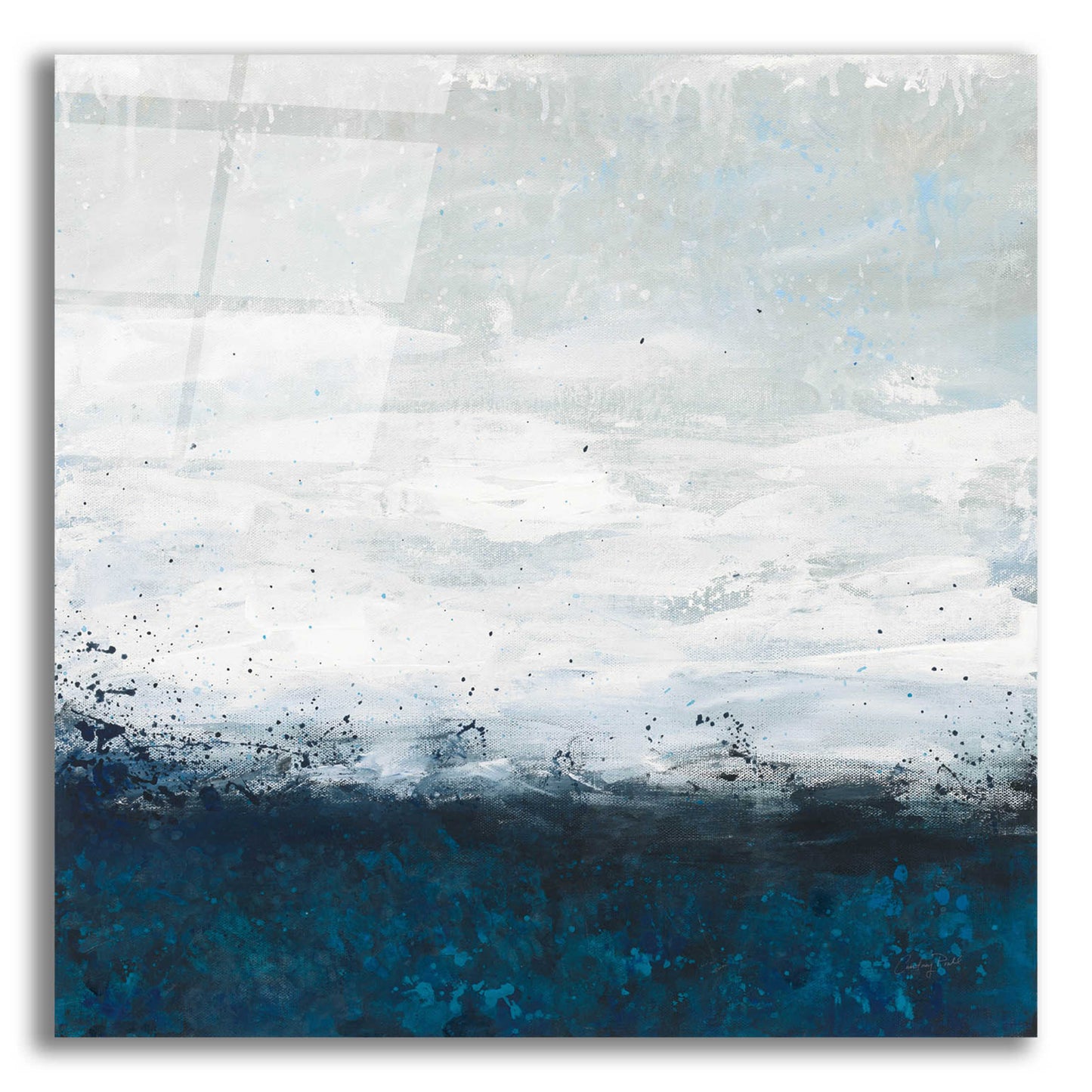 Epic Art 'Seaside Escape IV by Courtney Prahl, Acrylic Glass Wall Art,12x12