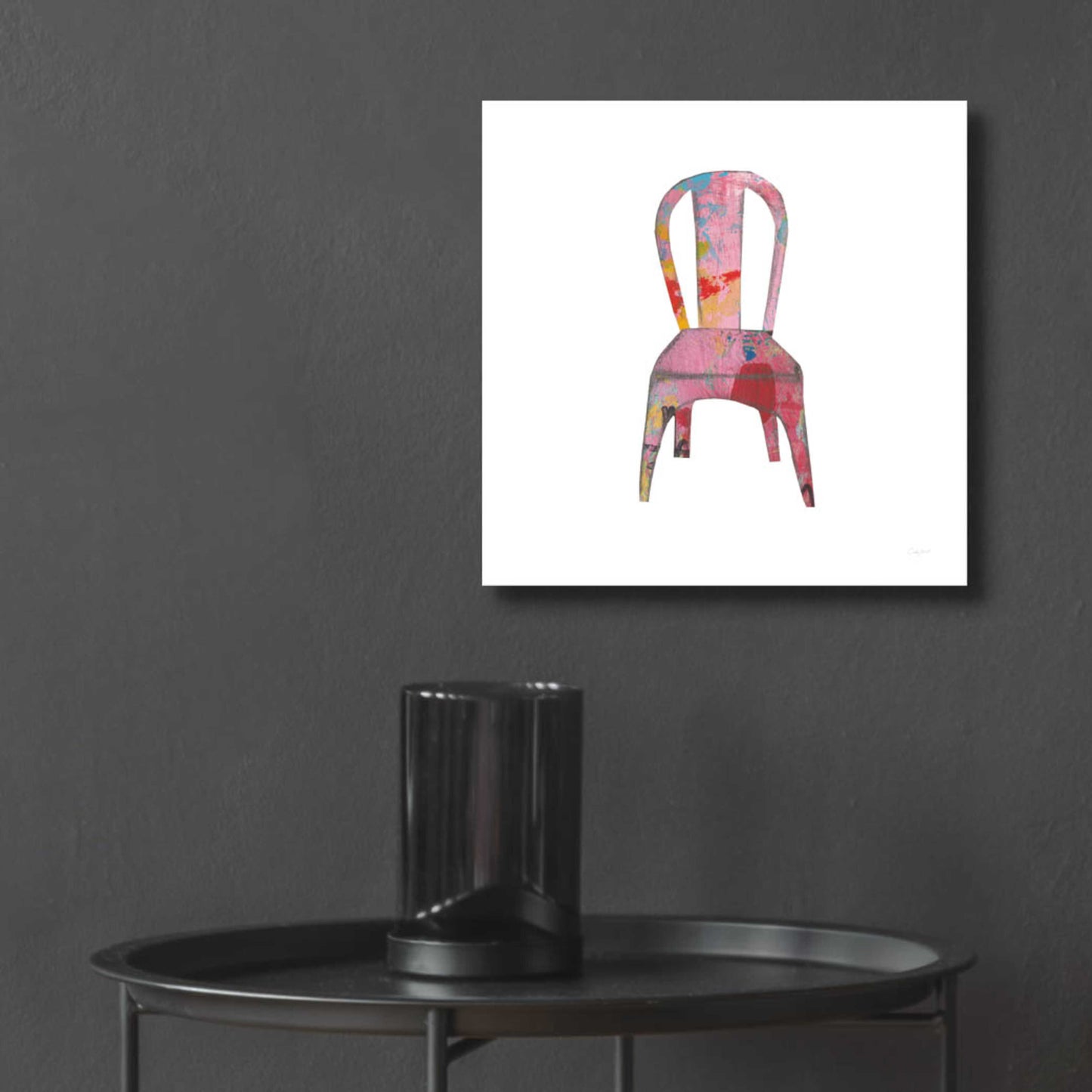 Epic Art 'Mod Chairs I by Courtney Prahl, Acrylic Glass Wall Art,12x12