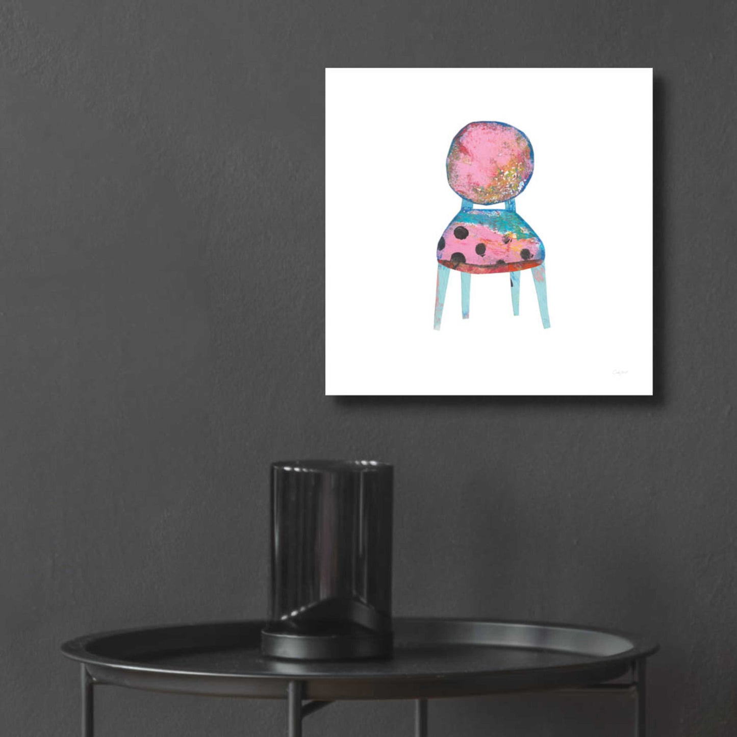 Epic Art 'Mod Chairs V by Courtney Prahl, Acrylic Glass Wall Art,12x12