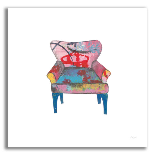 Epic Art 'Mod Chairs VIII by Courtney Prahl, Acrylic Glass Wall Art