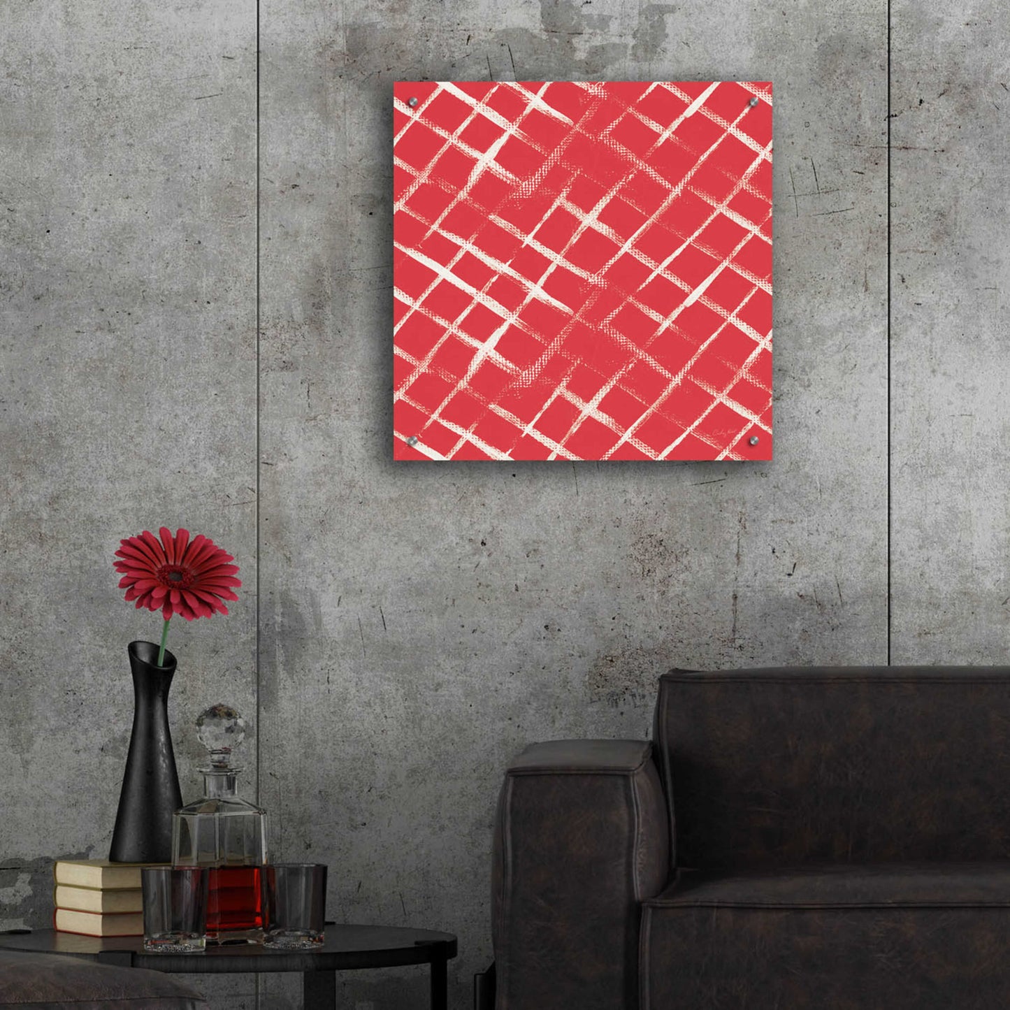 Epic Art 'Cool Kitchen Pattern IVB by Courtney Prahl, Acrylic Glass Wall Art,24x24