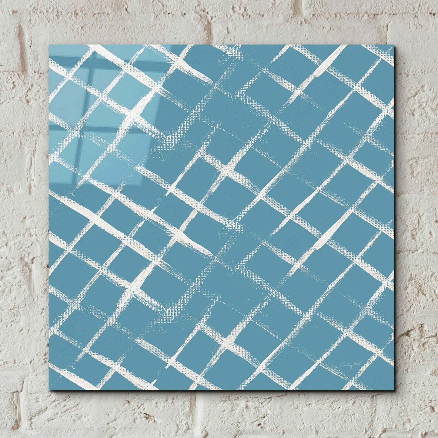 Epic Art 'Cool Kitchen Pattern IVC by Courtney Prahl, Acrylic Glass Wall Art,12x12