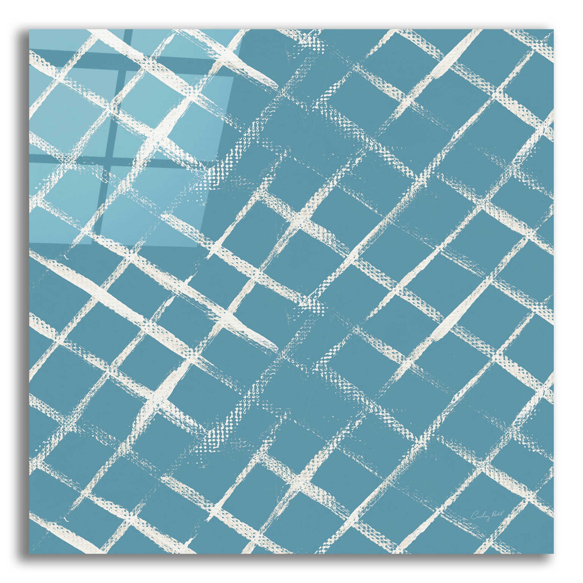 Epic Art 'Cool Kitchen Pattern IVC by Courtney Prahl, Acrylic Glass Wall Art,12x12