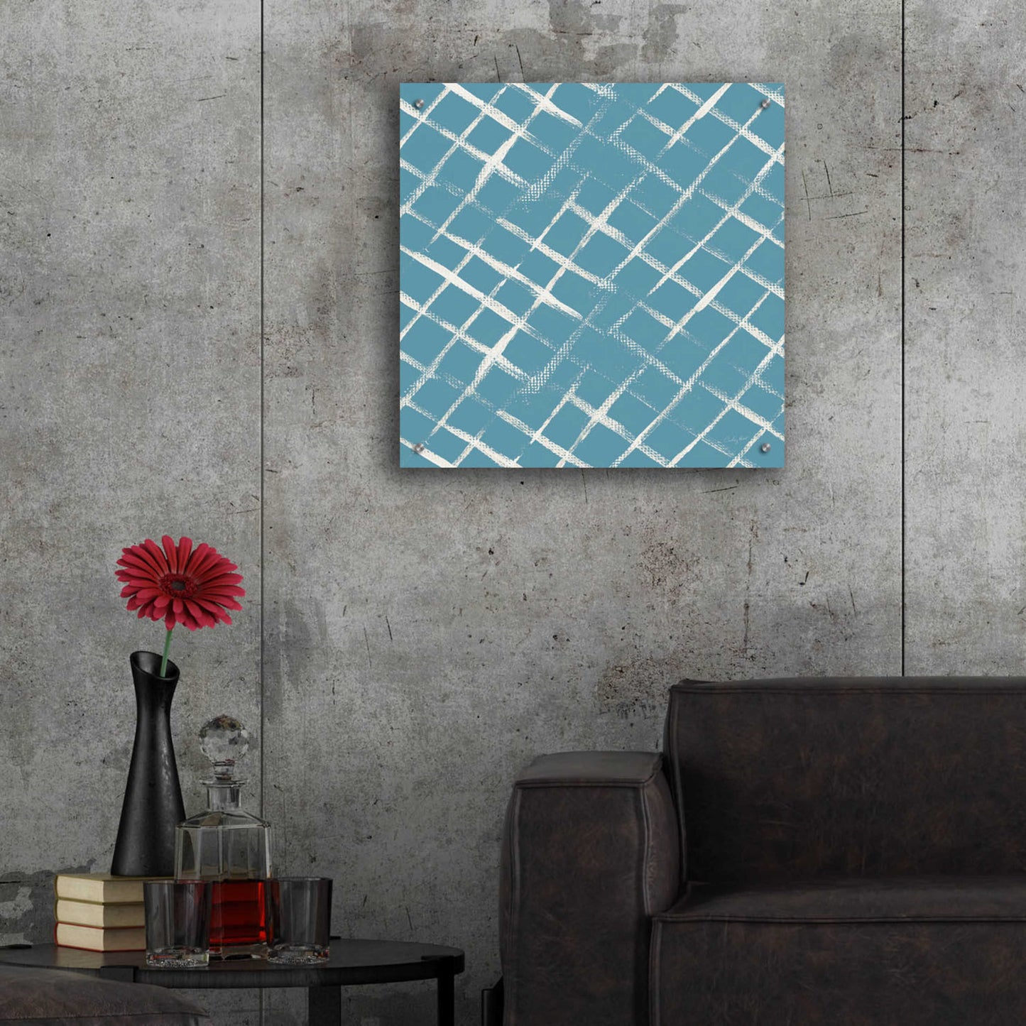 Epic Art 'Cool Kitchen Pattern IVC by Courtney Prahl, Acrylic Glass Wall Art,24x24