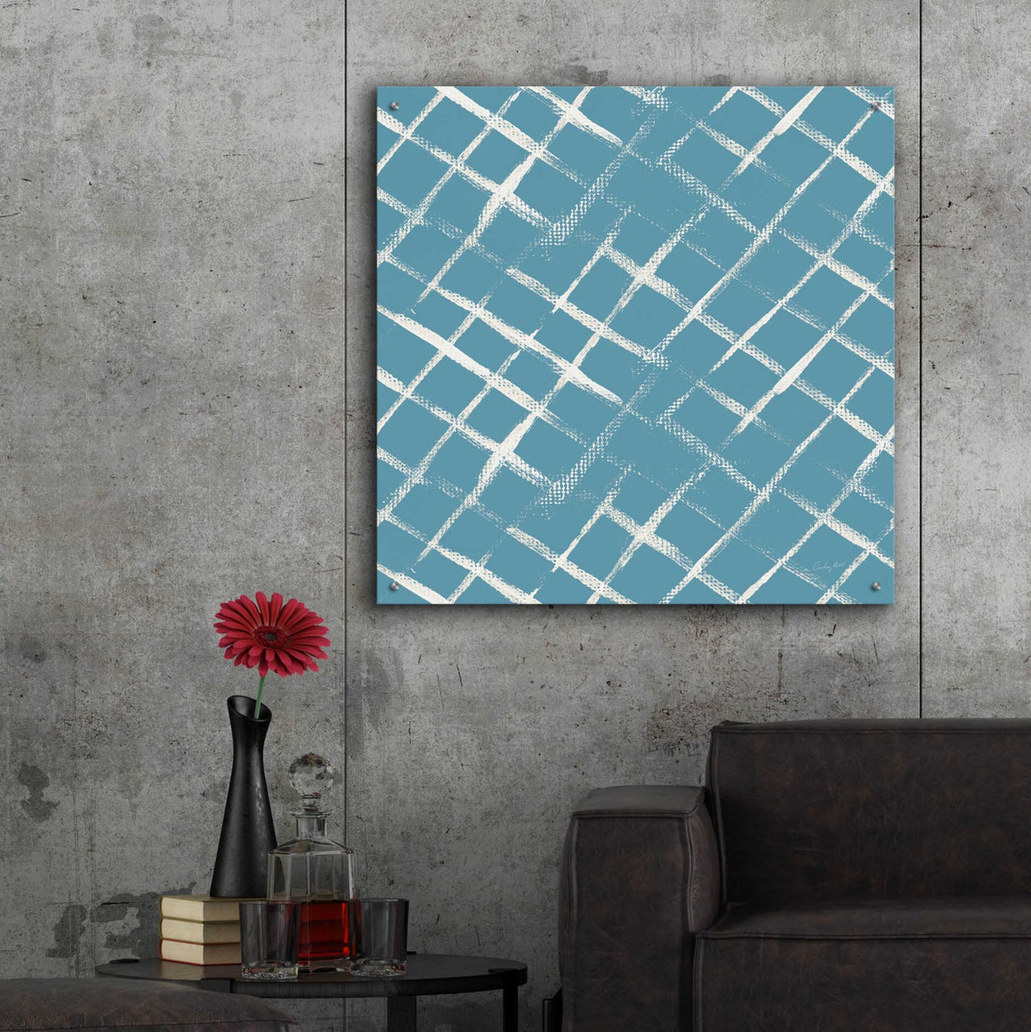 Epic Art 'Cool Kitchen Pattern IVC by Courtney Prahl, Acrylic Glass Wall Art,36x36