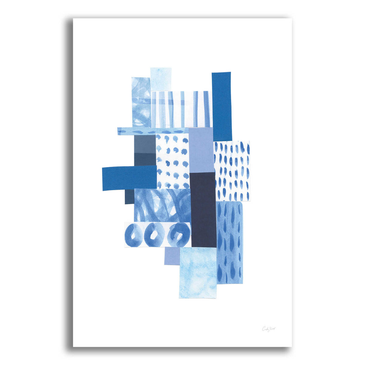 Epic Art 'Build Me Up I by Courtney Prahl, Acrylic Glass Wall Art
