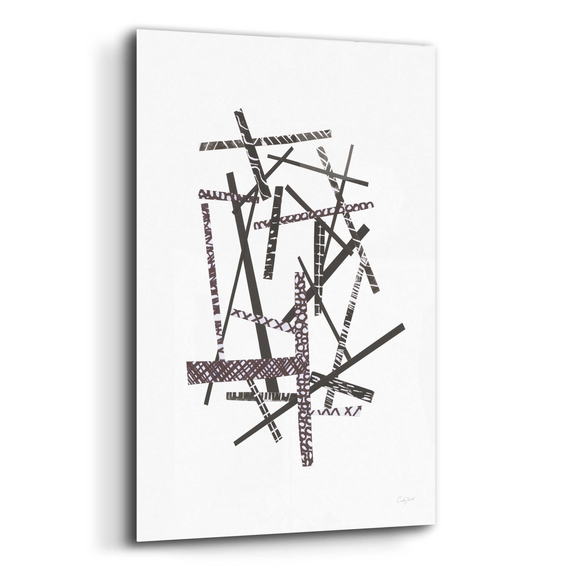 Epic Art 'Pick Up Sticks II by Courtney Prahl, Acrylic Glass Wall Art,12x16